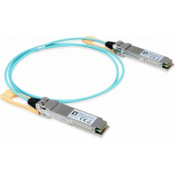LevelOne Kabel AOC-0503 100GBPS QSFP28 ACTIVE OPTICAL 3Meter