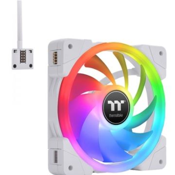 Thermaltake SWAFAN EX12 RGB White TT Premium Edition - Ventilator