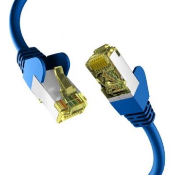EFB CAT6a BLAU 0,25m Patchkabel S/FTP PIMF