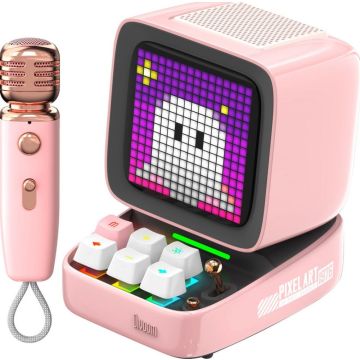 Divoom Speaker DitooMic - roze