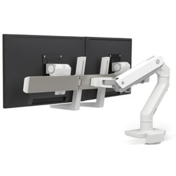Ergotron HX - Bevestigingskit (handgreep, scharnierarm, 2 draaiarmen, scharnierende boog, verlenging, C-klem voor bovenmontage laag profiel 18-25 mm)
