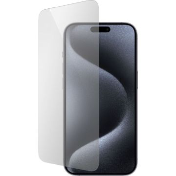 Mobiparts Tempered Glass Screen Protector Kenmerken: Tempered Glass Screen Protector voor Apple iPhone 15 Pro Max Gemaakt van gehard glas, beschermt tegen krassen, stoten, vuil en vet 100% Transparant 9H (H staat voor hardheid) Ultra Smooth Touch Krasbest