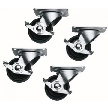 Midd. Atlantic LOCKING SLIM5 CASTERS W-H