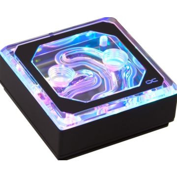 Alphacool Eisblock XPX Aurora Edge CPU - Plexi Black Digital RGB