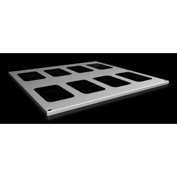 Rittal SV Dachblech voor VX, BT: 800x800 mm, voor Kabeleinfüh