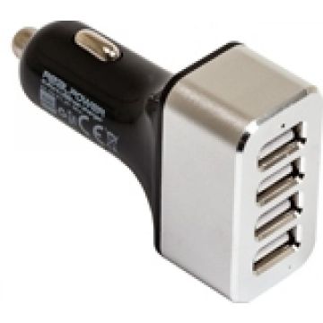RealPower 4-port USB Car Charger