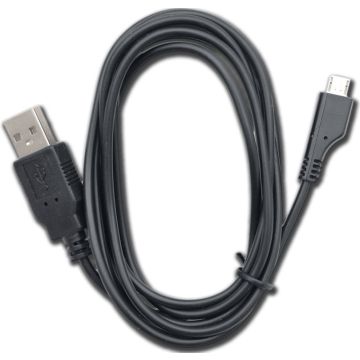2GO USB oplaadkabel - zwart