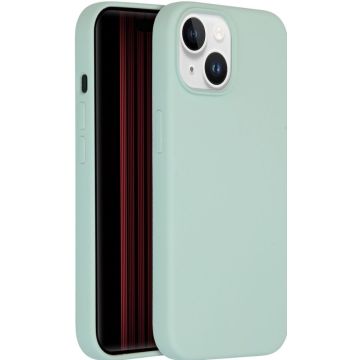 Accezz Liquid Silicone Backcover iPhone 15 - Sky Blue