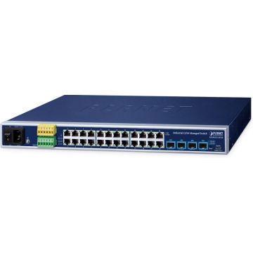 Planet Industrial L2+ 24-Port Managed Switch IGS-R4215-24T4X
