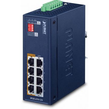 PLANET Industrial 4-Port GE 802.3bt PoE++ Injector Hub