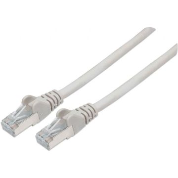Intellinet Patchkabel Cat6a-stekker/Cat7-Rohkabel 1,5m grijs