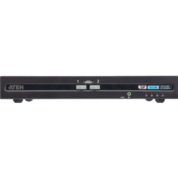 2-Port USB - 4K DisplayPort Secure KVM Switch (PSD PP V4.0 Compliant)