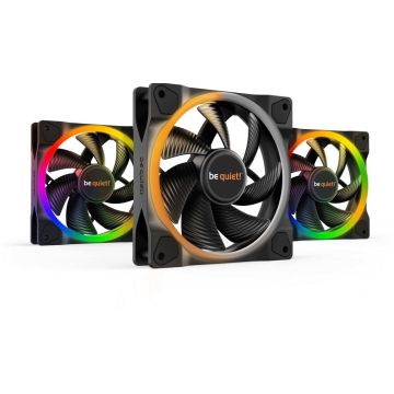 Be quiet! Light Wings PWM Triple Pack Black - Ventilator