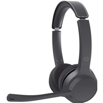CONCEPTRONIC Headset Wireless Bluetooth met Laadstation zwart