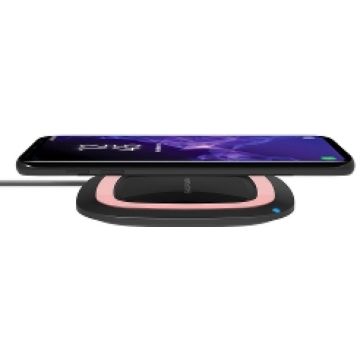 RealPower FreeCharger-10 zwart roze, wireless opladerion