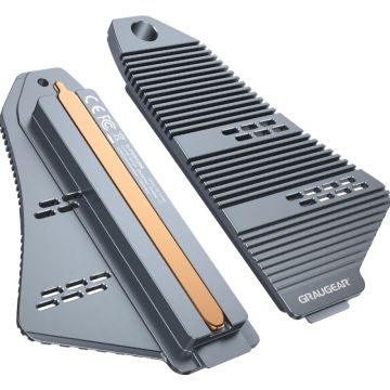 Graugear Kühlkörper SSD M.2NVMe 2230,2242,2260,2280 für PS5 retail