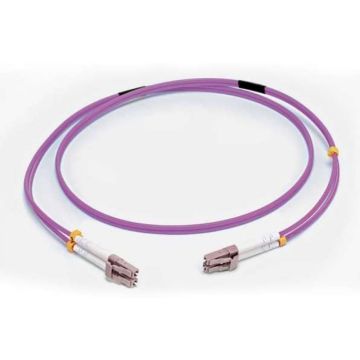 C2G 3m LCLC OM4 LSZH Fibre Patch - Purple