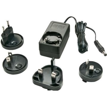 LINDY Multi Country Switching AC Adapter - 12V DC. 1.25A. 5.5mm Outer / 2.5mm Inner DC Jack. Level VI
