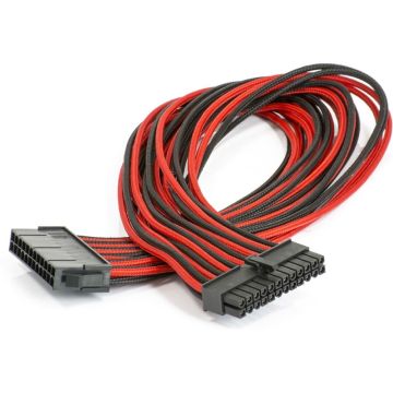 PHANTEKS 8-Pin EPS12V Verlängerung 50cm - sleeved rot