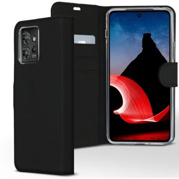 Accezz Wallet Softcase Bookcase Motorola ThinkPhone - Zwart