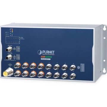 Planet Industrial L3 8-Port M12 Managed ITS-6326-8P8T-LV
