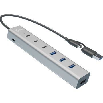 i-tec USB-A/USB-C 4 port HUB 1x USB-C US
