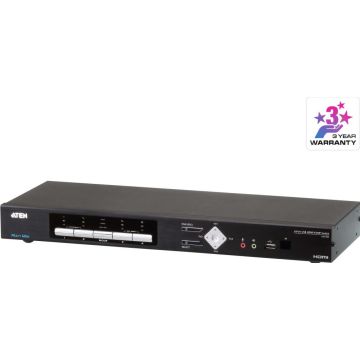 ATEN Multi-View KVMP CM1284 - KVM / audio / USB switch