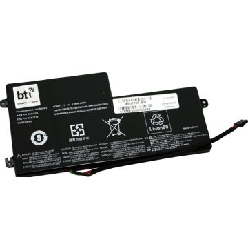 BTI - Batterij voor laptopcomputer (gelijk aan: Lenovo 45N1111, Lenovo 121500143, Lenovo 121500144, Lenovo 01AV459, Lenovo 45N1108, Lenovo 45N1109, Lenovo 45N1110, Lenovo 45N1112, Lenovo 45N1113, Lenovo 45N1773, Lenovo L16M3P71, Lenovo SB10K97602)
