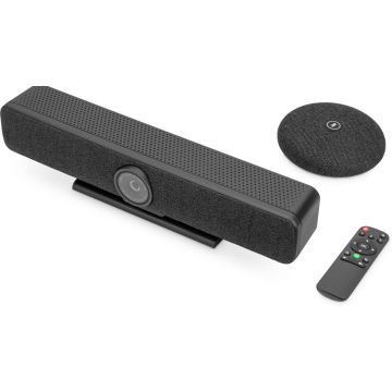 DIGITUS 4K All-in-One Video Bar Pro - Videoconferentiesysteem (microfoon, videobalk)
