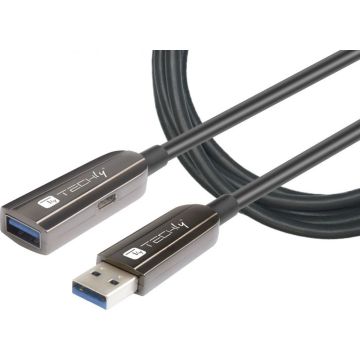 Techly USB 3.0 Superspeed AOV VerkÃ¤ngerung, St-Bu, 20 Meter