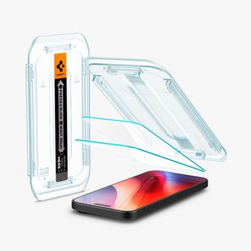 Spigen iPh 6.3in 2024 Glas.tR EZ Fit HD