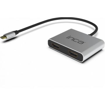 INCA Adapter ITPC-4THubX4 2HDMI 4K 30Hz,4 in 1 USB Type C