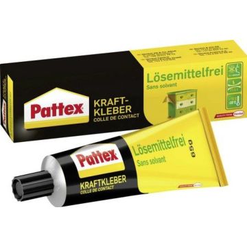 Pattex Kraftkleber Lösemittelfrei, transparant, Tube, 65g