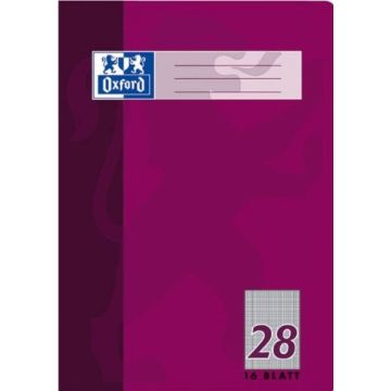 Oxford Schulheft A4 16 Pag. kariert met Rand L 15Stk
