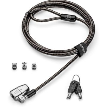 Kensington ClickSafe 2.0 Universal Keyed Laptop Lock - Beveiligingskabelslot