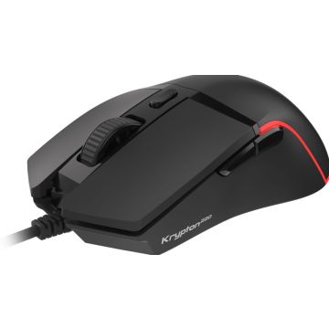 Genesis kabelgeb. Gaming muis KRYPTON 220 RGB zwart