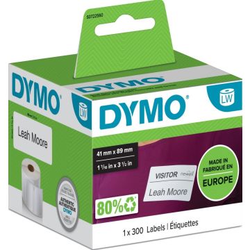 DYMO Name Badge - Wit