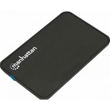 Drive Enclosure, USB 2.0, SATA Hi-Speed, Black,