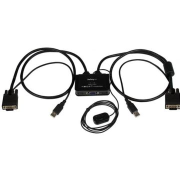 StarTech.com 2-poorts USB VGA-kabel - KVM-switch