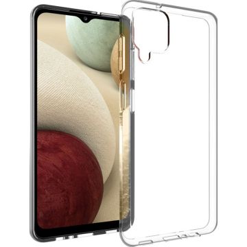 Accezz Clear Backcover Samsung Galaxy A12 - Transparant