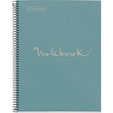 MAUL ECO Emotions NB1 ECOBLUE RECYCLE A4 HOR 80G hellblau (pallet zending)