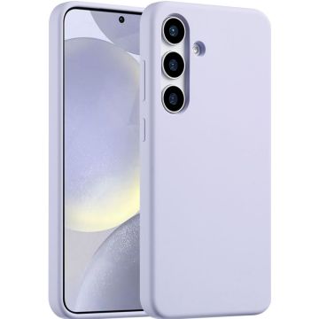 Accezz Liquid Silicone Backcover Samsung Galaxy S25 Plus - Paars