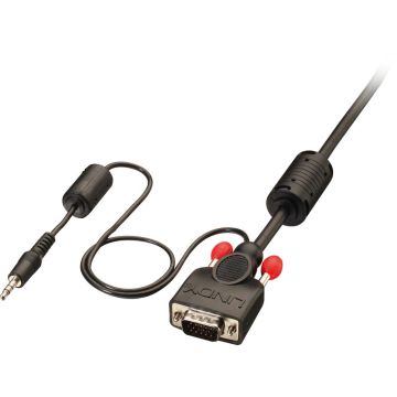 LINDY 15m Premium VGA & Audio Cable