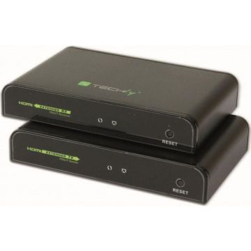 Techly HDMI Extender Set met IR über Cat.6 tot zu 120m, 1080