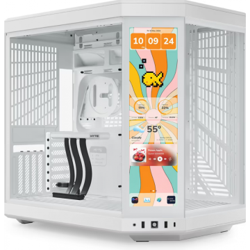 HYTE Y70 Touch Infinite Snow - Behuizing