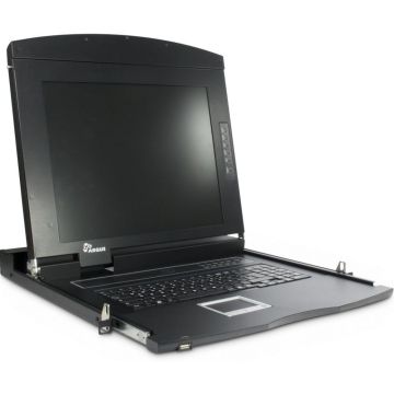 Inter-Tech IPC 17"" LED KVM AS-7108 HLS,HDMI 8 Port retail