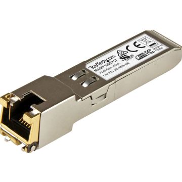 StarTech.com Cisco Meraki MA-SFP-1GB-TX compatibel SFP Transceiver module - 101001000BASE-TX -101001000 Mbps koper RJ45