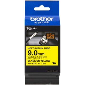 Brother HSe-621E - Zwart op geel