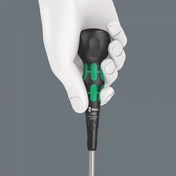 Wera 1850 PH Kraftform Ball-Grip Schraubendreher PH 2x100