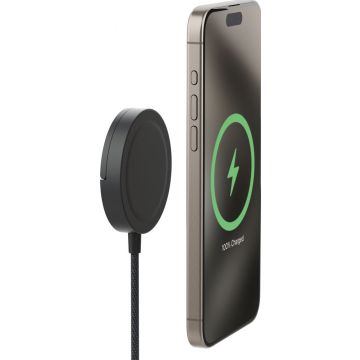 mophie Qi2 Magnetic Charger Kickstand Bl